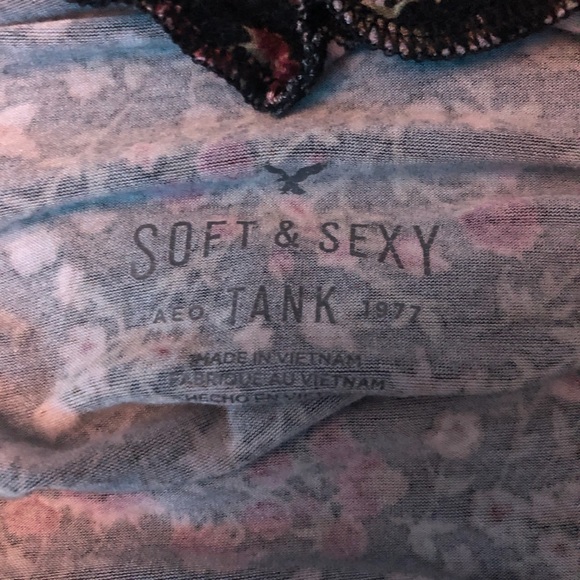 floral tank top - Picture 2 of 2